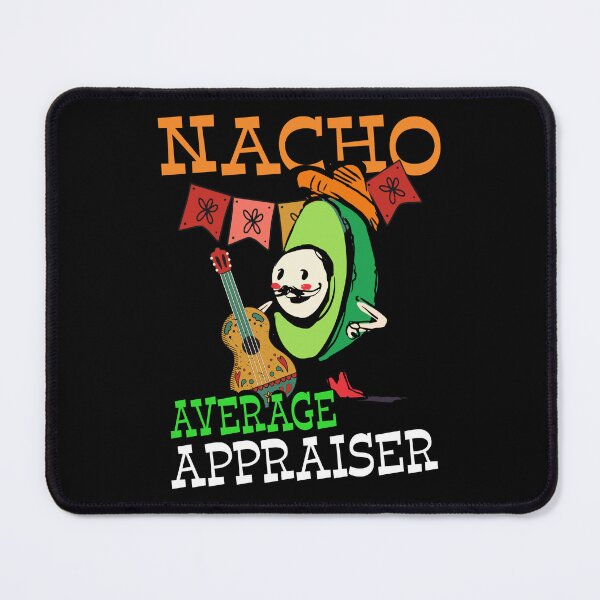 Item preview, Funny Avocado Sombrero Fiesta Nacho Average Appraiser design designed and sold by Merchking1.