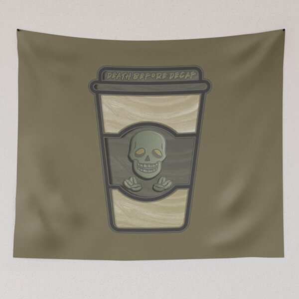 Item preview, Death Before Decaf designed and sold by Alec Buchan.