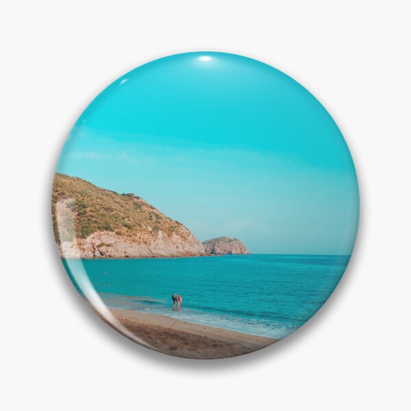 Item preview,  blue ocean beach water Photographic Print designed and sold by anisbbmbrush.