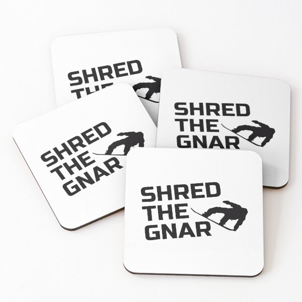 Item preview, Snowboarding Design Shred the Gnar designed and sold by EstelleStar.