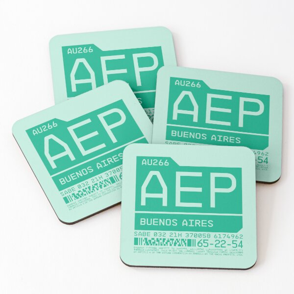 Item preview, Luggage Tag C - AEP Buenos Aires Argentina designed and sold by VoodooCircus.