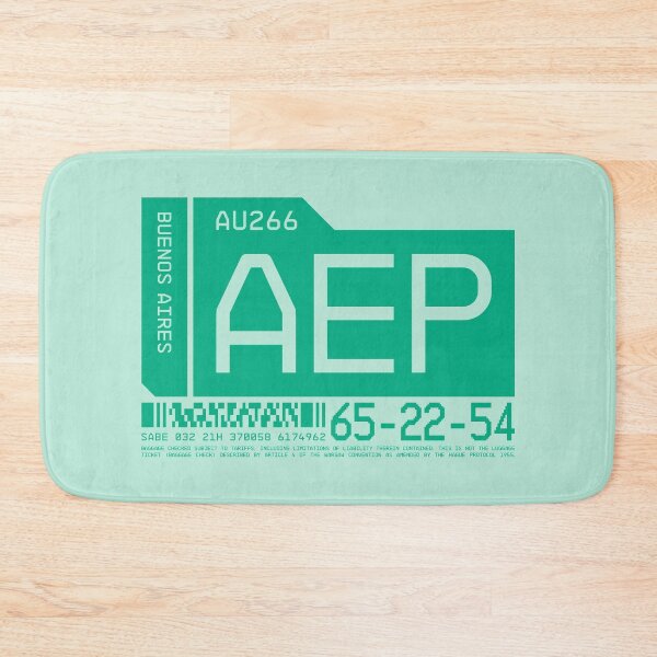 Item preview, Luggage Tag C - AEP Buenos Aires Argentina designed and sold by VoodooCircus.