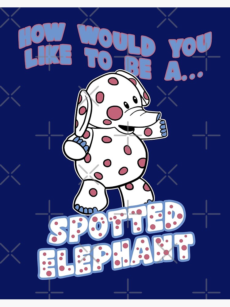 Spotted elephant misfit orders toy