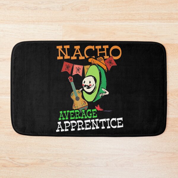 Item preview, Funny Avocado Sombrero Fiesta Nacho Average Apprentice design designed and sold by Merchking1.