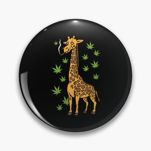 Item preview, Giraffe Smoking Weed Cannabis Blunt 420 Stoner Pothead Gift designed and sold by SkylerKason.