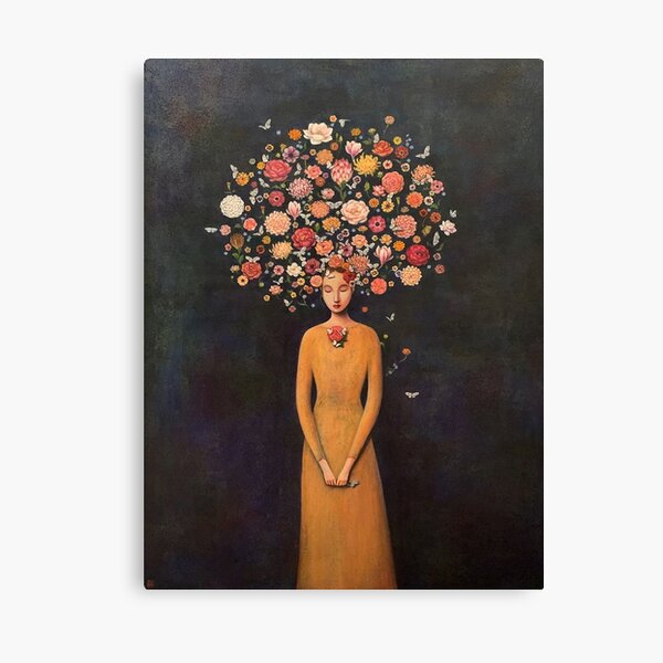 Full Flower Head Canvas Print