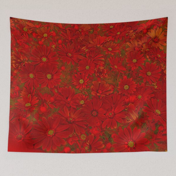 Item preview, Red Daisy flowers Iritof designed and sold by iritof.