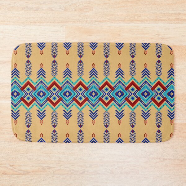 Item preview, Batik Pattern / Ethnic pattern Seamless Yellow Red Blue designed and sold by RisaArt22.