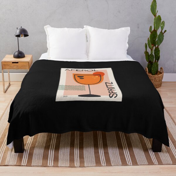 Artikelvorschau, Aperol Spritz Cocktail Mid Century Modern entworfen und verkauft von mannecambreg.