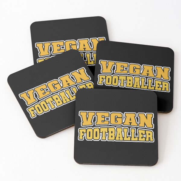 Item preview, Vegan Footballer Preppy Football Fitness Sports Soccer Gold designed and sold by cashewdays.