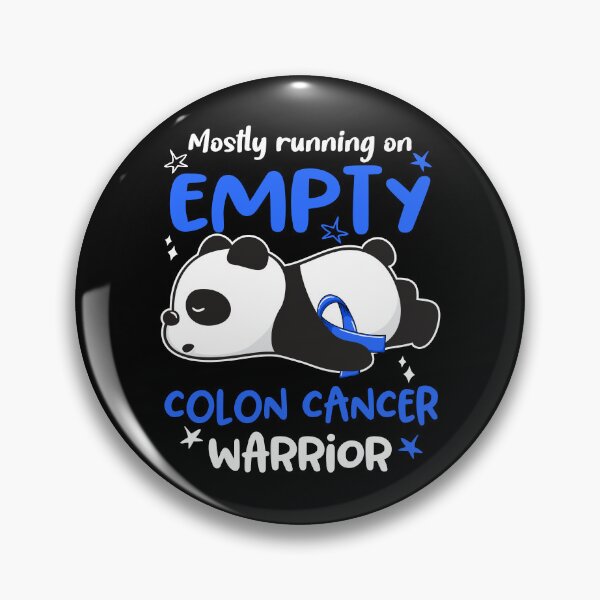 Item preview, Concientización sobre el cáncer de colon: en su mayoría corriendo sin energía Guerrero contra el cáncer de colon designed and sold by Hilten.
