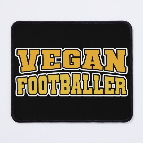 Item preview, Vegan Footballer Preppy Football Fitness Sports Soccer Gold designed and sold by cashewdays.