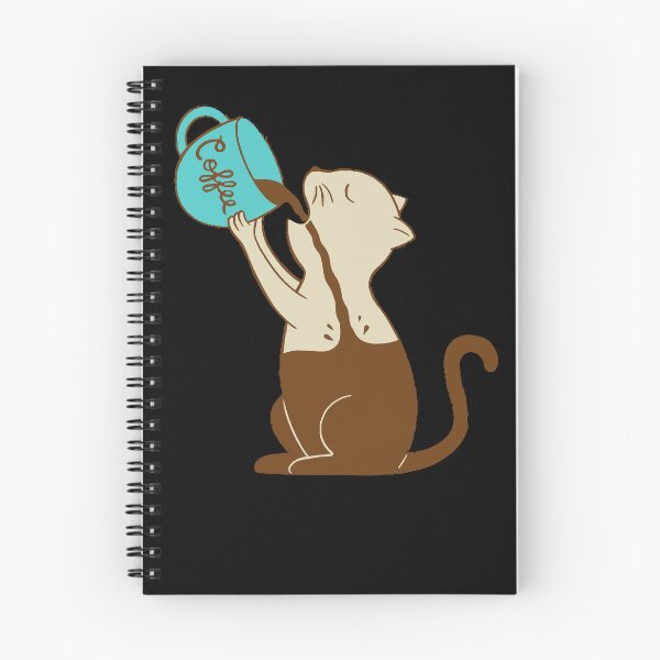 Item preview, Cat full of coffee T-Shirt designed and sold by JyothsnaChiluku.