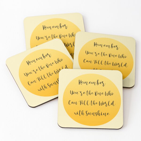 Item preview, Fill the World with Sunshine Snow White Quote designed and sold by pb598.