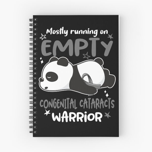 Item preview, Congenital Cataracts Awareness - Mostly Running On Empty Congenital Cataracts Warrior designed and sold by Hilten.