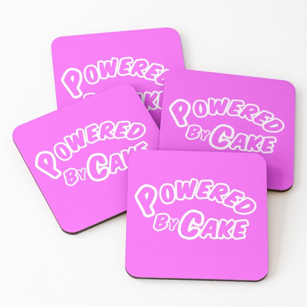 Item preview, Powered By Cake designed and sold by TheCrazyBear.