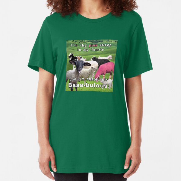 Pink Sheep Slim Fit T-Shirt