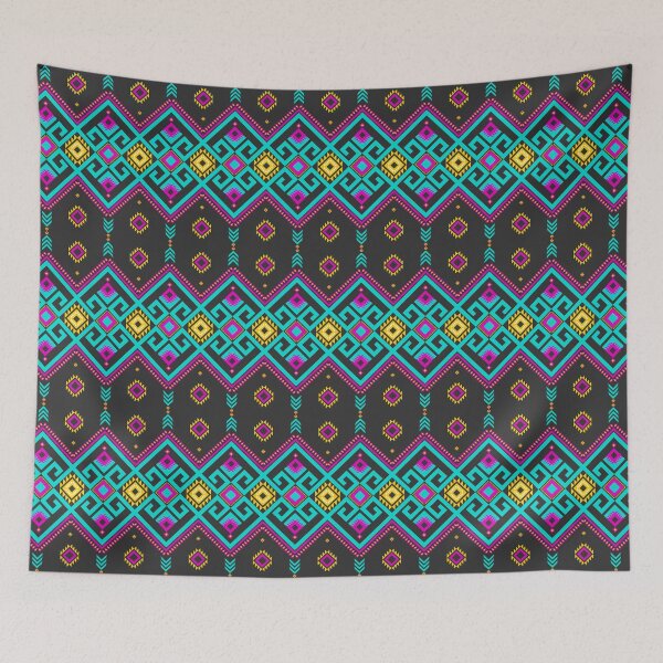 Item preview, Batik Pattern / Ethnic pattern Seamless Yellow Pink Green designed and sold by RisaArt22.