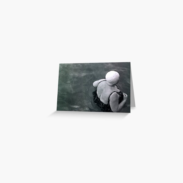 it's not over till the fat lady swims Greeting Card