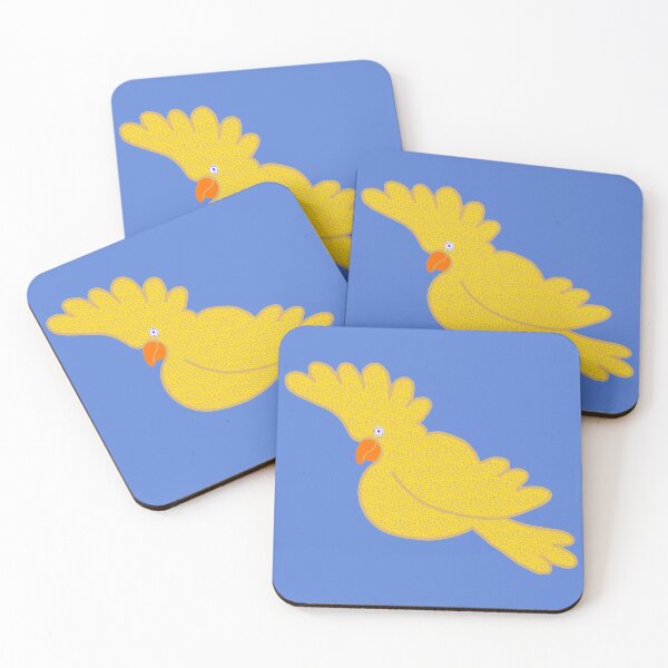 Item preview, Cockatoo Yellow and Blue designed and sold by Ziggy Outspoken.