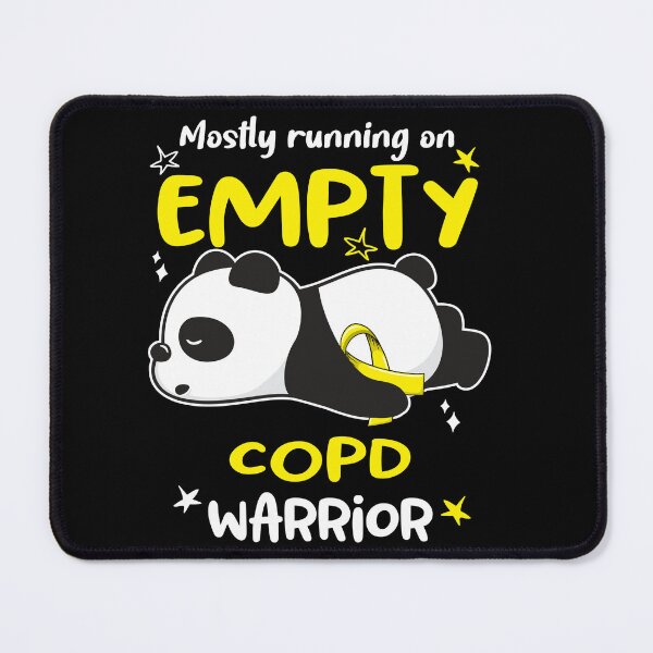 Item preview, COPD Awareness - Mostly Running On Empty COPD Warrior designed and sold by Hilten.