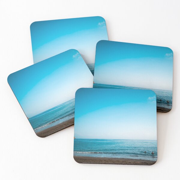 Item preview,  blue ocean in morning  & clear sky  designed and sold by anisbbmbrush.