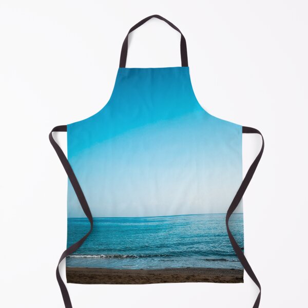 Item preview, blue ocean in morning & clear sky designed and sold by anisbbmbrush.