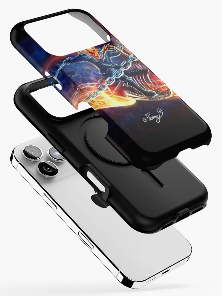 Thumbnail 2 of 4, iPhone Case, The Rider designed and sold by RomeyArt.