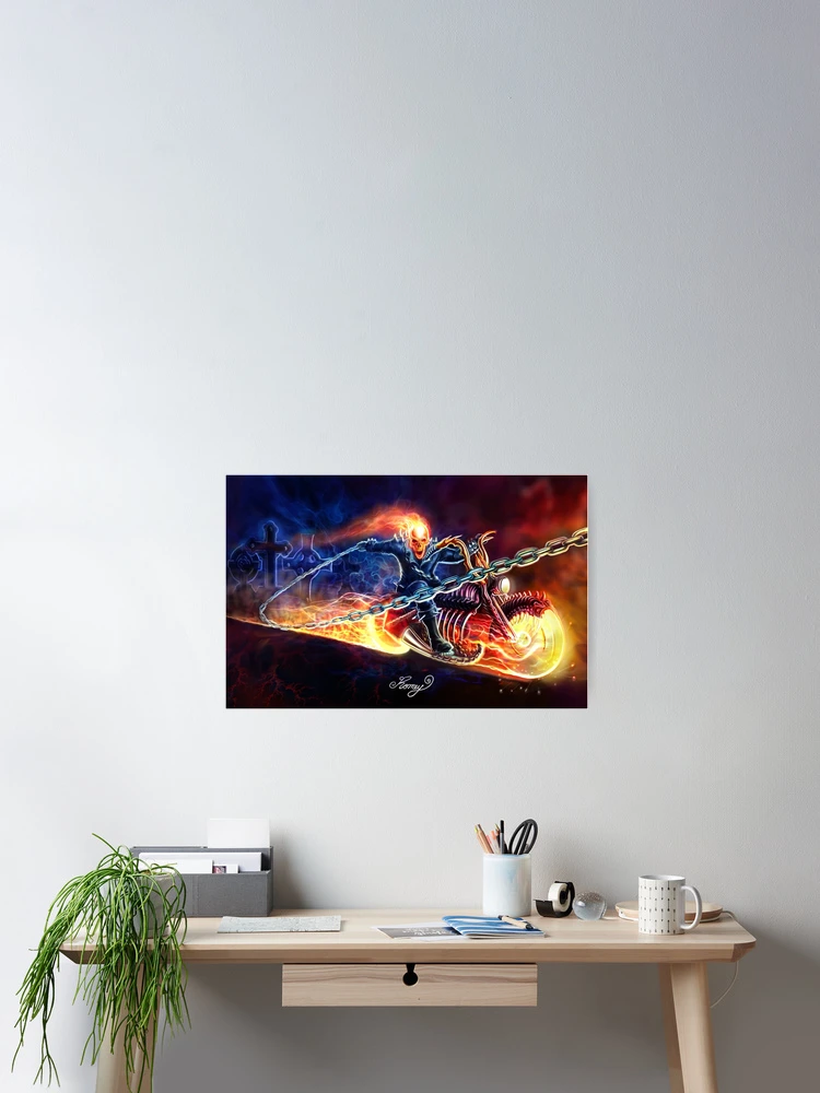 Thumbnail 2 of 3, Poster, The Rider designed and sold by RomeyArt.