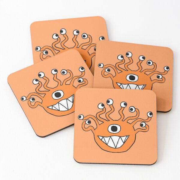 Item preview, Orange Beholder designed and sold by CursedJade.