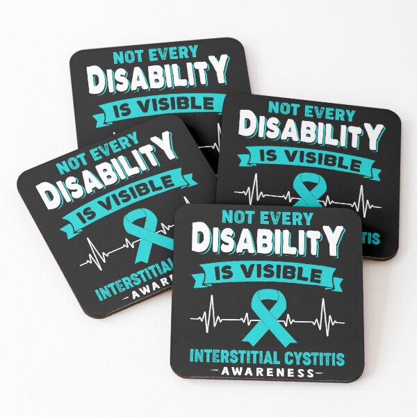 Item preview, Interstitial Cystitis Awareness - Not Every Disability Is Visible designed and sold by RidnerStore.