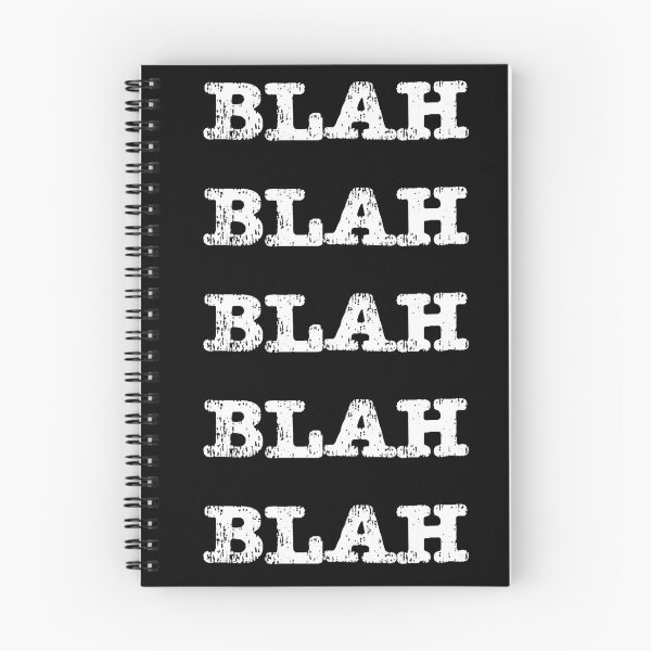 Item preview, Blah Blah Blah designed and sold by ErinLP.