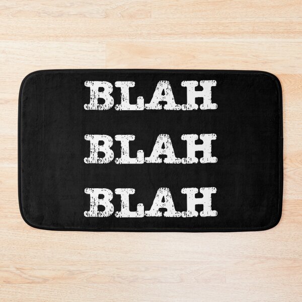 Item preview, Blah Blah Blah designed and sold by ErinLP.