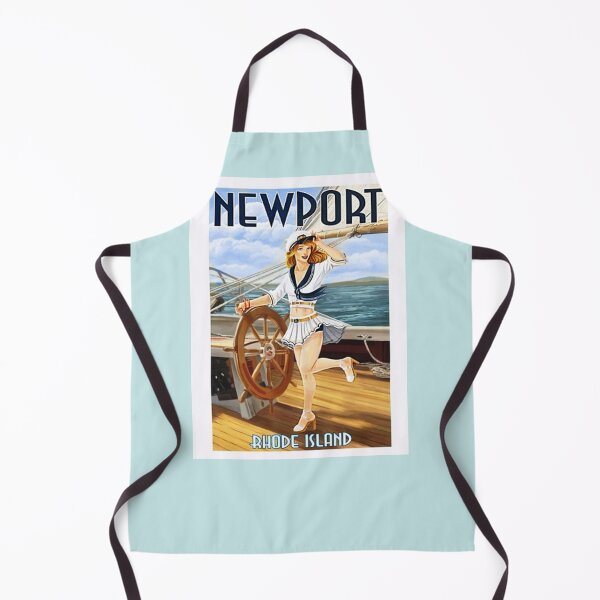Artikelvorschau, Vintage Sail Newport, Rhode Island Lithographie Wandkunst 3 entworfen und verkauft von mcmenemy.