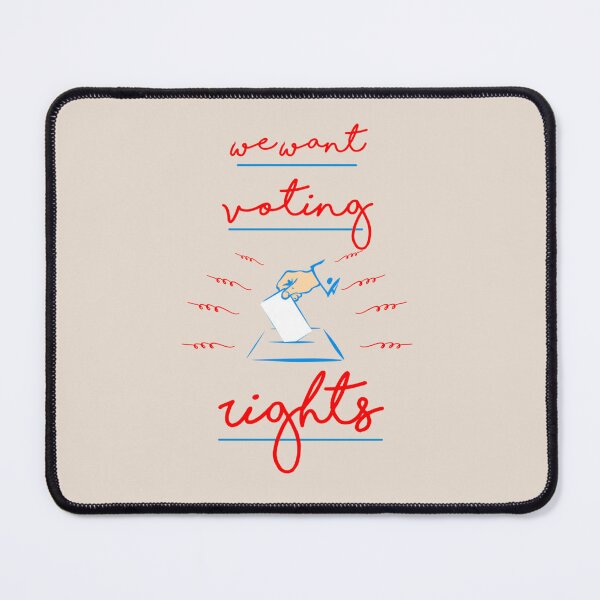 Item preview, we want voting rights designed and sold by mcmenemy.