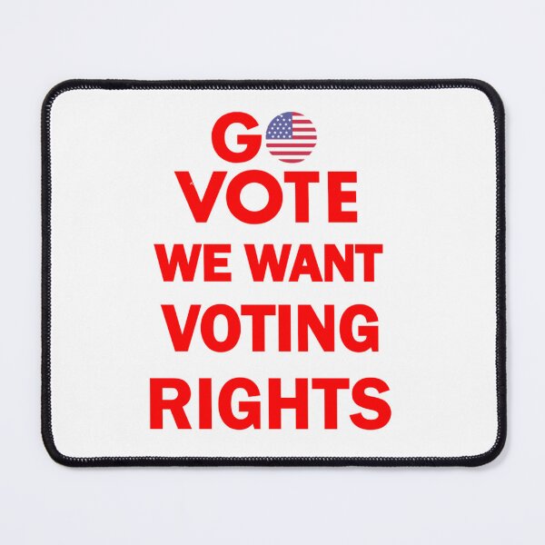 Item preview, we want voting rights designed and sold by mcmenemy.