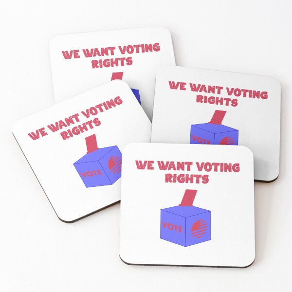 Item preview, we want voting rights             designed and sold by mcmenemy.