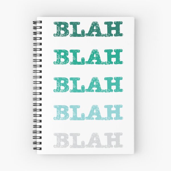 Item preview, Blah Blah Blah designed and sold by ErinLP.