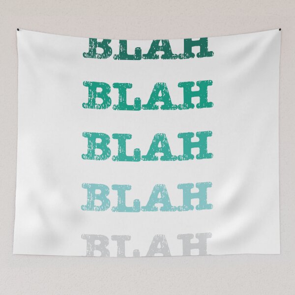 Item preview, Blah Blah Blah designed and sold by ErinLP.