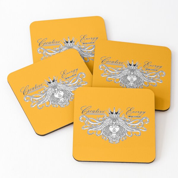 Item preview, WEIRDO - Creative Energy Flo - Beauty - Black and White - Orange designed and sold by hector2ortega.