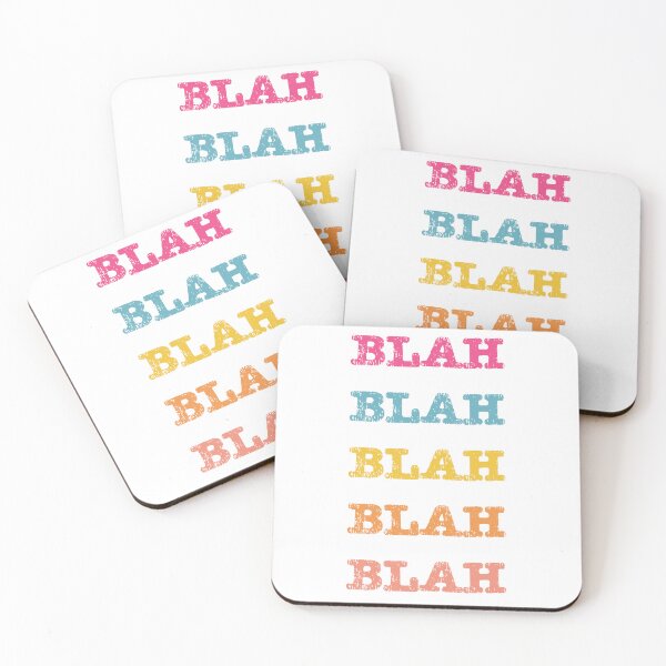 Item preview, Blah Blah Blah designed and sold by ErinLP.