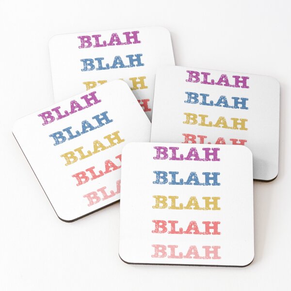 Item preview, Blah Blah Blah designed and sold by ErinLP.