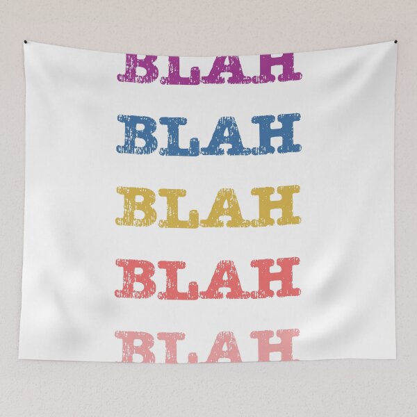 Item preview, Blah Blah Blah designed and sold by ErinLP.