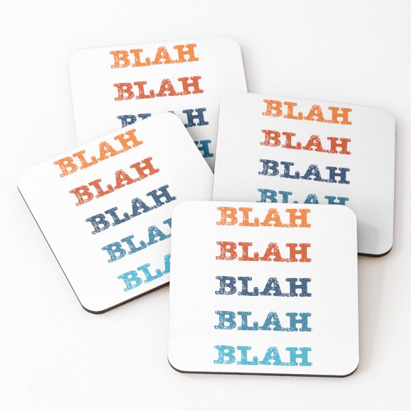 Item preview, Blah Blah Blah designed and sold by ErinLP.