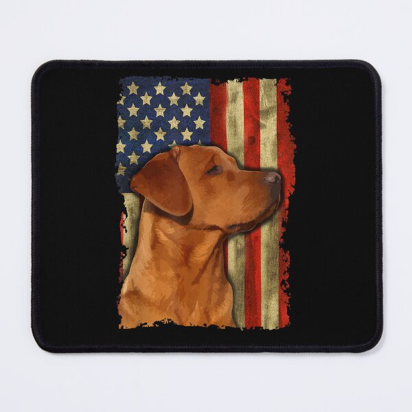 Item preview, Foxred Labrador Retriever US Flag Fox Red Labrador Dog Lover designed and sold by JormeuHenderson.