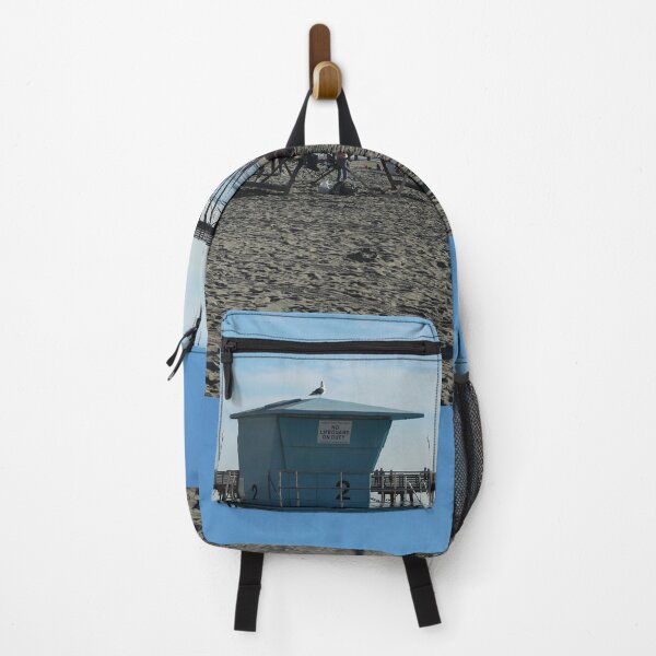 Item preview, Blue Lifeguard Tower designed and sold by AshTreeCrtvCo.