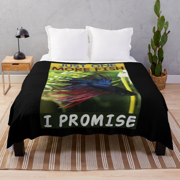 Item preview, Just One More Fish I Promise Essential T-shirt - Funny Betta Fish Tank Aquarium Owner And Lovers designed and sold by Achrafilla1.