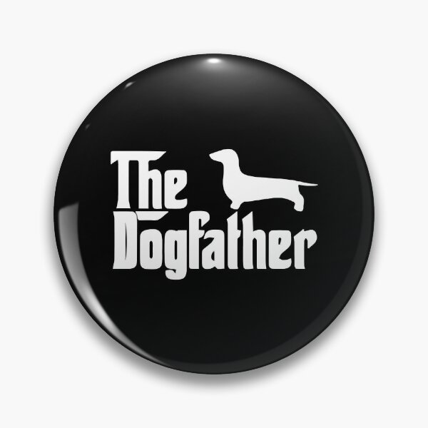 Item preview, The Dogfather Dachshund designed and sold by JormeuHenderson.
