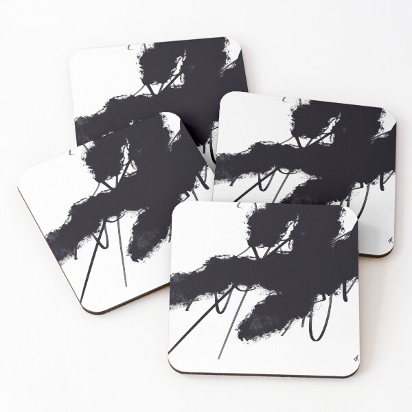 Item preview, Arte de color abstracto en blanco y negro designed and sold by Ferreira1762.