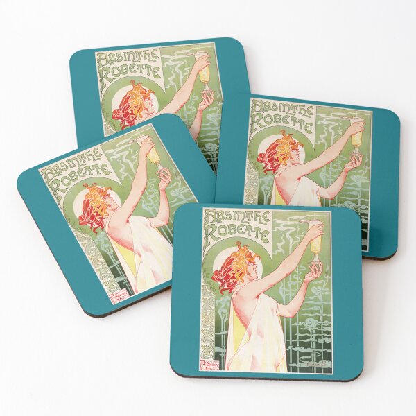 Item preview, Absinthe Robette by Henri Privat-Livemont, 1896   designed and sold by mcmenemy.
